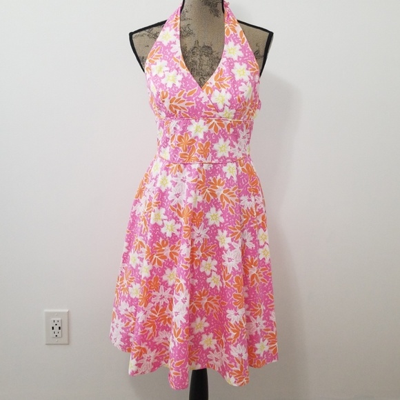 Lilly Pulitzer Dresses & Skirts - Lily Pulitzer floral halter dress